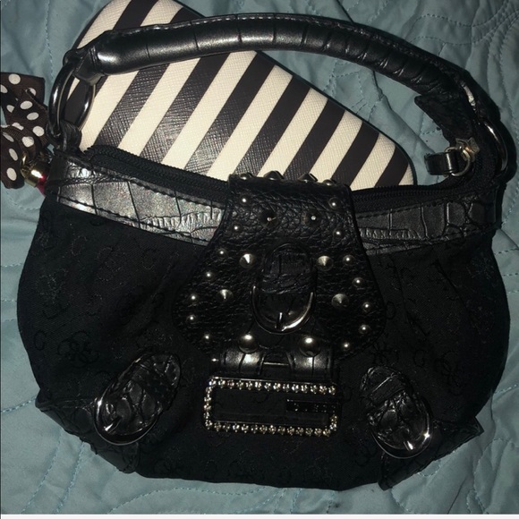 Guess Handbags - Guess Black Purse